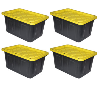 Bacs et bacs en plastique 4 pièces