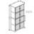 72.4 Inch Tall Storage Cabinet With 8 Doors And 4 Shelves For Multi-Purpose Use, Elegant And Spacious Design For Various Rooms-374013