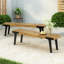 Banc - ensemble 2 pièces