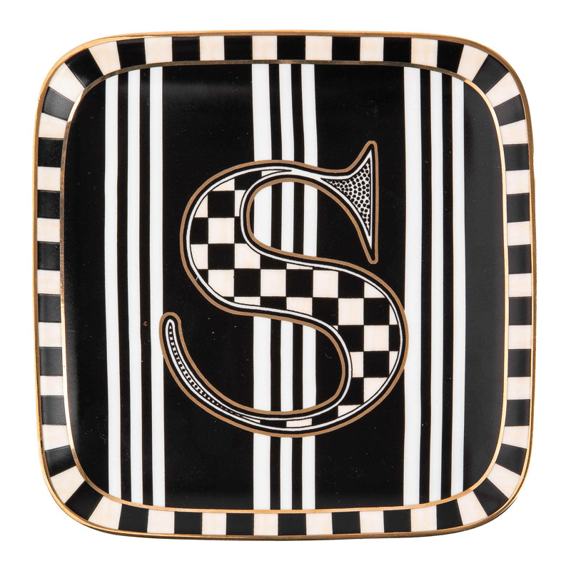 Monogram Dish - S