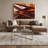 Hard Edge 30 Red Canvas Wall Art-1629141057