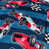 Microfibre / microsuède bleu auto de course est en rupture de stock