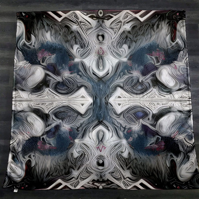 Throw Blanket, 51" W x 60" L