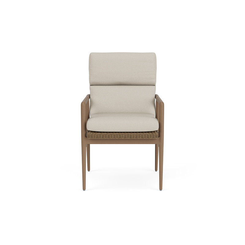 Cascade Outdoor Dining Armchair, Fife Fog, Fawn