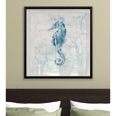 " Blue Marble Seahorse "