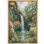 Reproduction d'art sur toile encadrée rétro