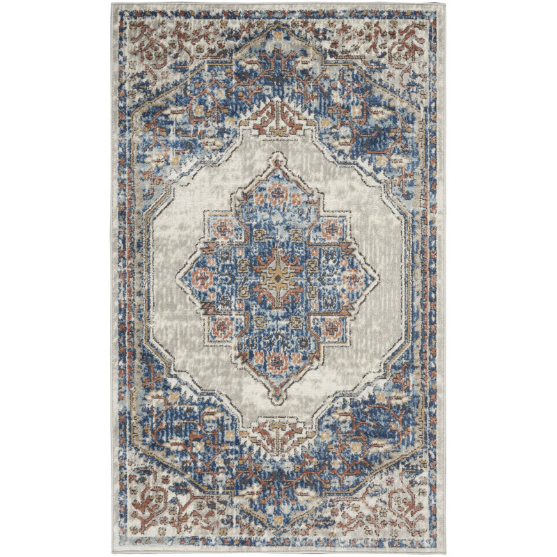 Oriental Indoor Rug, Rectangle 3' x 5'