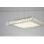Lustre carré moderne en cristal 1 lumière-28783576