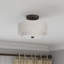 Plafonnier semi-encastré 2 lumières Jorgan-963476823