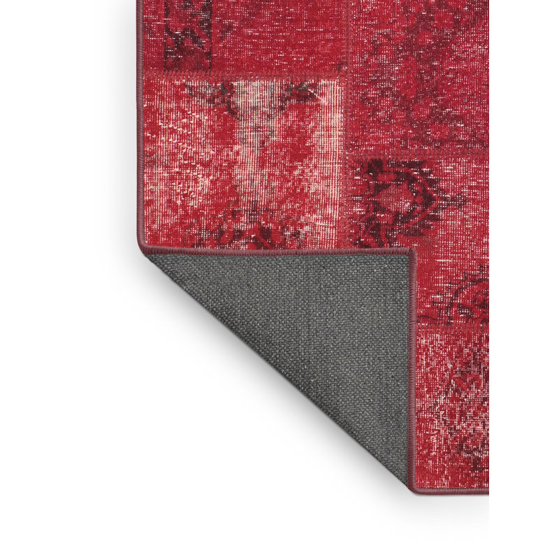 Tapis rouge contemporain, Rectangle 2 pi x 4 pi