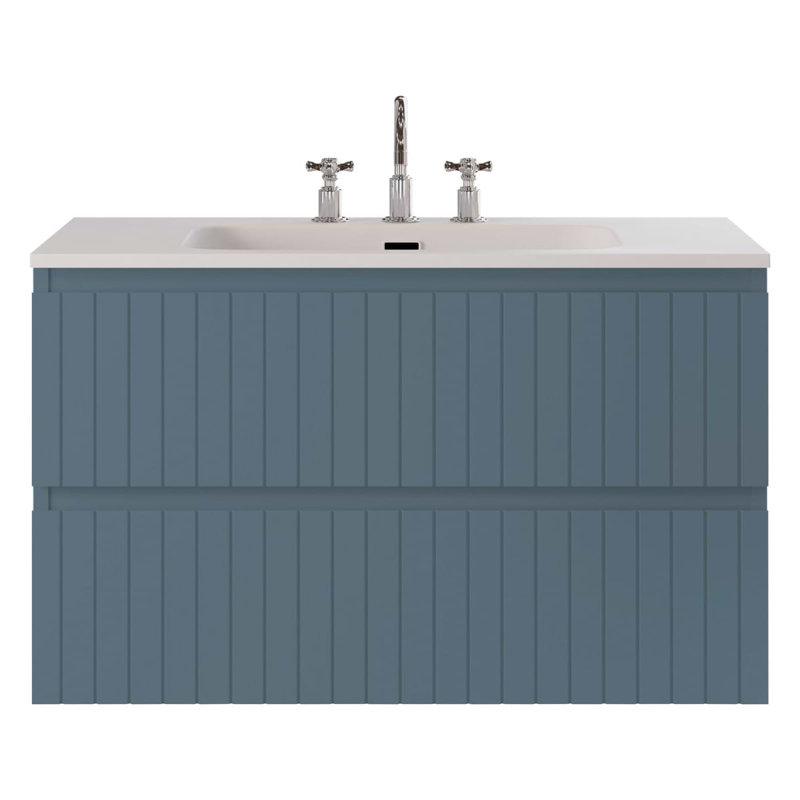 Prima 24.25'' W Single Vanity, Denim Blue, 36"