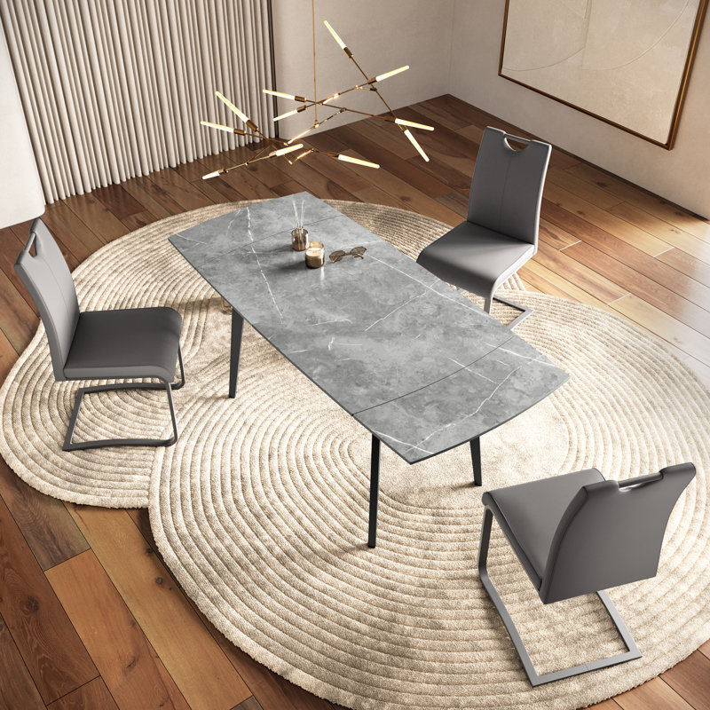Coey Metal Base Dining Table