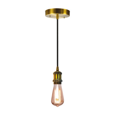 Luminaire suspendu 1 lumière à une ampoule Giulio