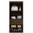 Mulberry Contemporary Modern Open Wardrobe Closet with Drawers and Adjustable Shelves in Chestnut Brown-1460331510