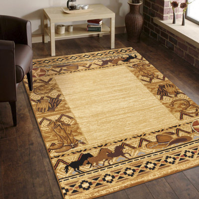 7 Ft. 10 In. X 10 Ft. 3 In. Southwest Area Rug
