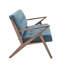 Causeuse Rocket confortable et durable avec coussin fixe et capacité de charge élevée, idéale pour la maison et le bureau.