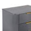 Table de chevet 3 tiroirs Mid-Century-123954358