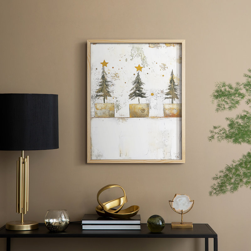 «Christmas Holiday», art encadré Dcccxxvii, 30" H x 24" W, Naturel