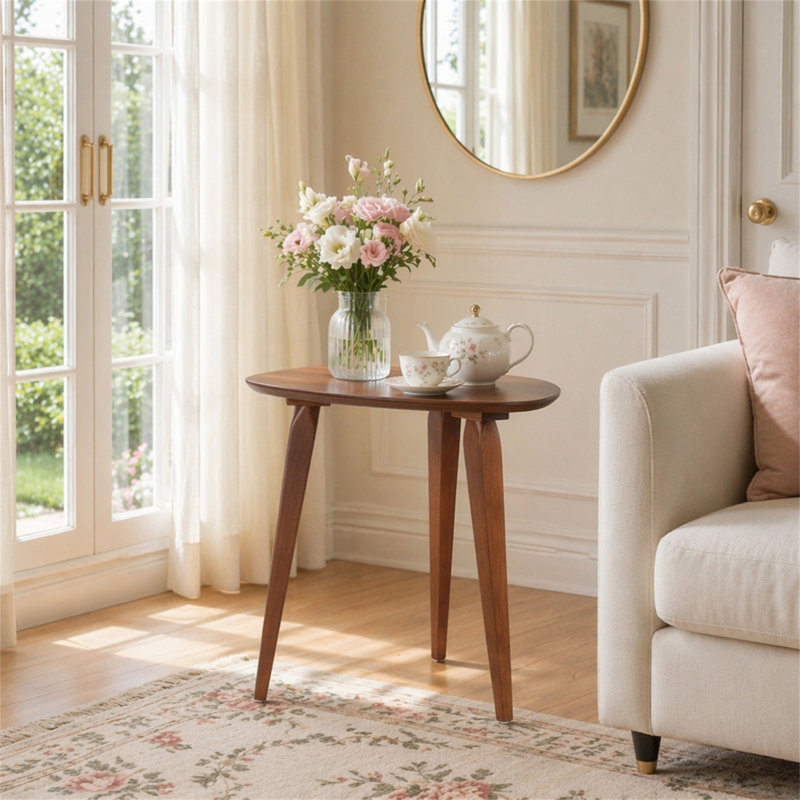 Table de bout, Noyer