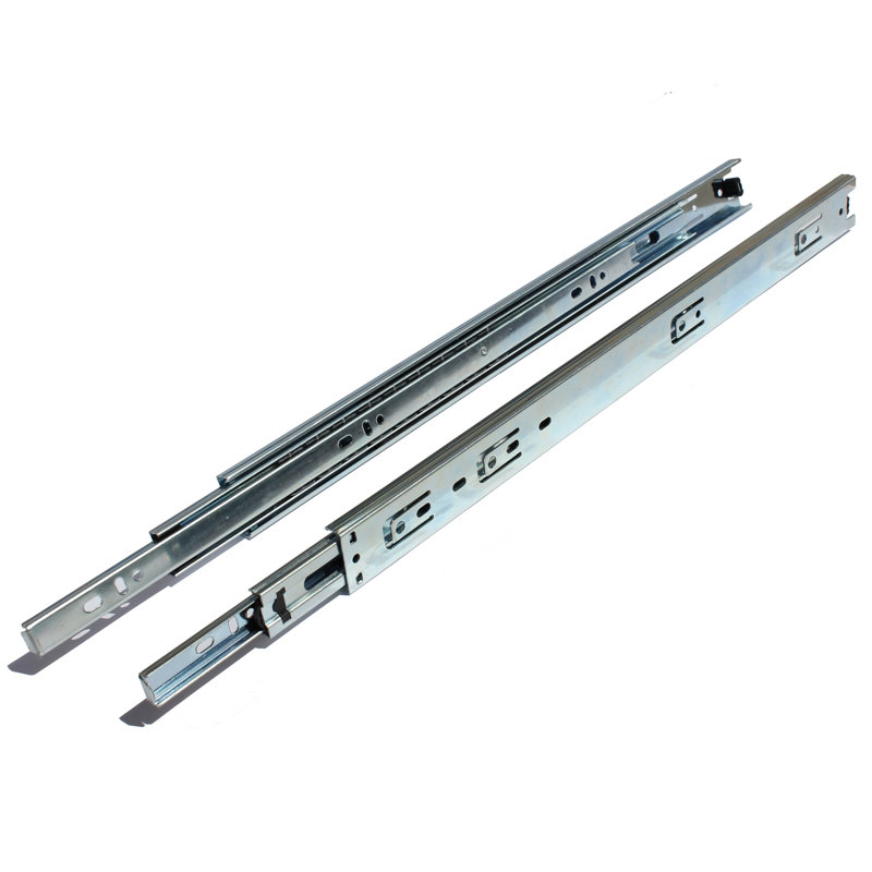 Glissière de tiroir à fixation sur le côté 1,38 po full-extension, H 0,5 po x L 21,63 po x P 1.38' 'po