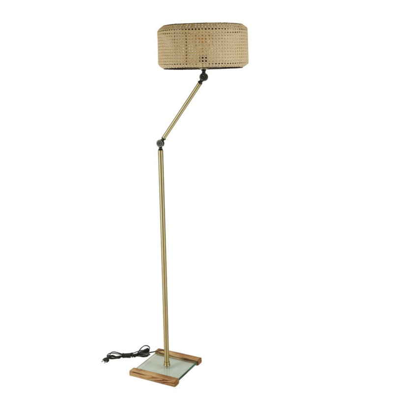 Lompoc 165cm Arched Floor Lamp
