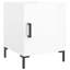 Menpal 40cm W Iron Bedside Table-1046406756