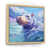 Brown Floater Framed
