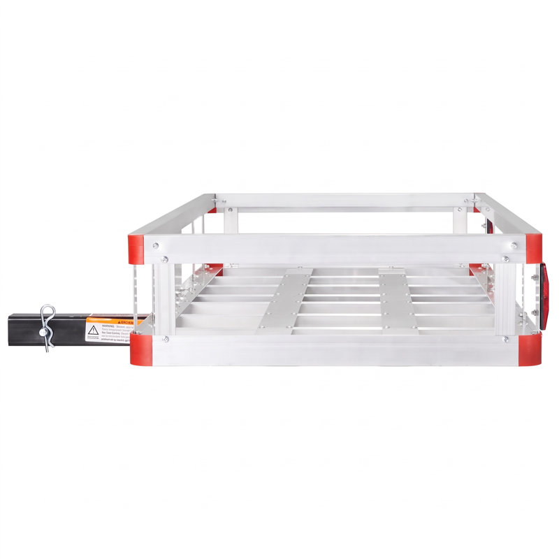 Porte-bagages d'attelage de 500 lb, antirouille avec support de fixation pour attelage de 2 po pour VUS, camion, camionnette