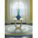 Concentric Geometric Handmade Tufted Wool Blue/Green/Yellow Area Rug