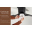 Ventilateur de plafond encastré intelligent de 107 cm (42 po) avec lumière à intensité variable, application et télécommande, moteur CC réversible silencieux à 6 vitesses
