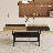 71" Dining Table With Storage Shelf