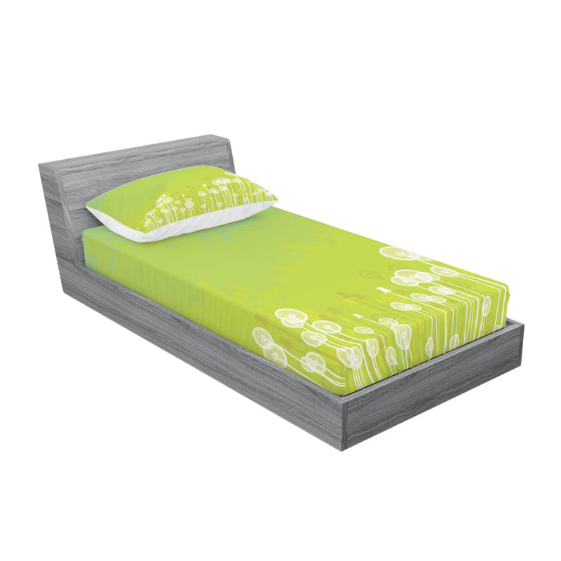 Microfiber Sheet Set, Twin XL Sheet Set with Fitted Sheet