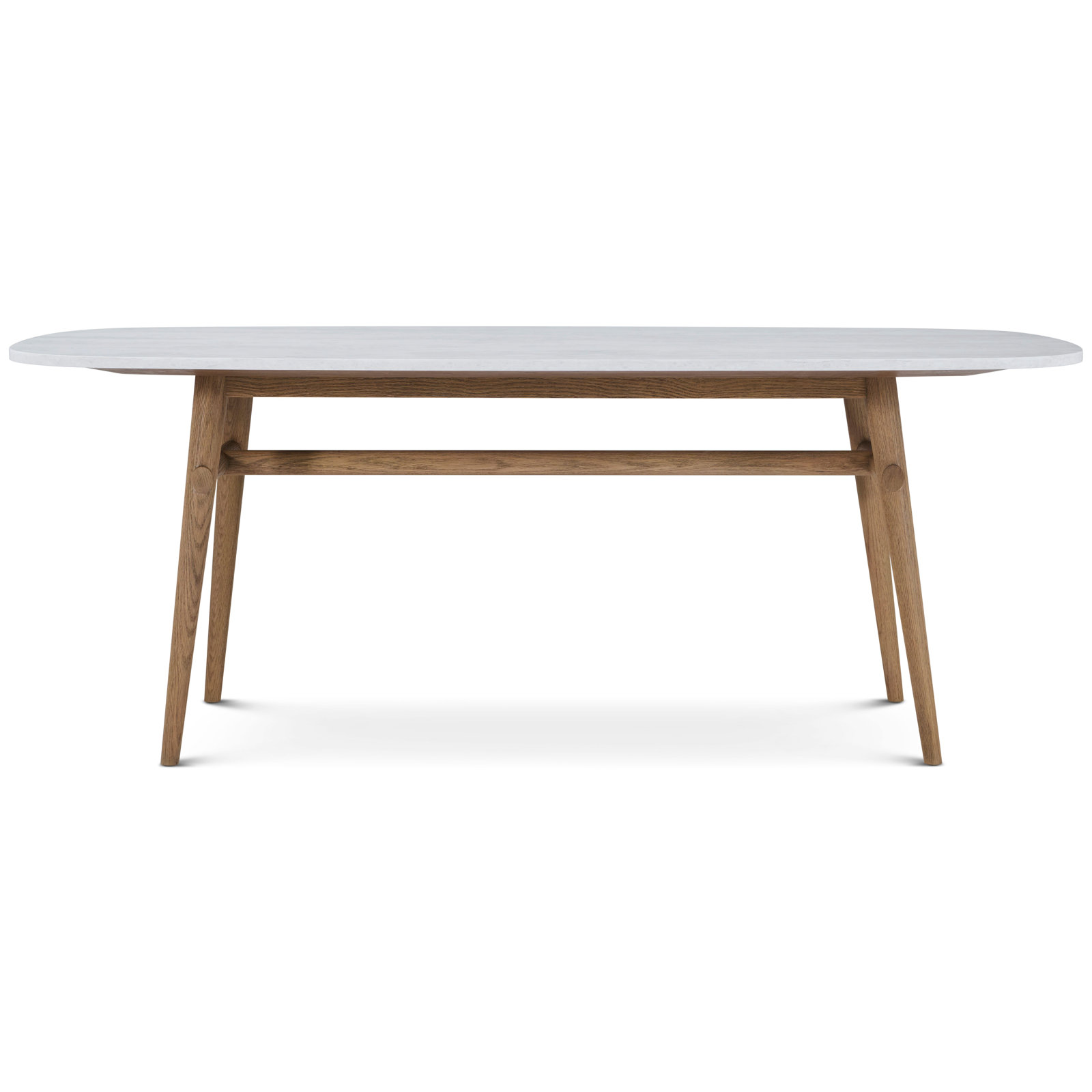 Dining Table, 30" H x 78.74" L x 39.37" W, Natural