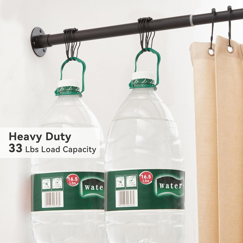 47.6cm L-Shaped Wall Shower Curtain Pole
