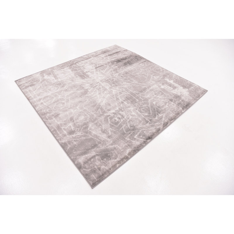 Brandt Geometric Indoor Rug, Square 6'1"