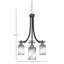 Lustre 3 lumières avec verre 4 "Paramount-73480100-89576408-89576414