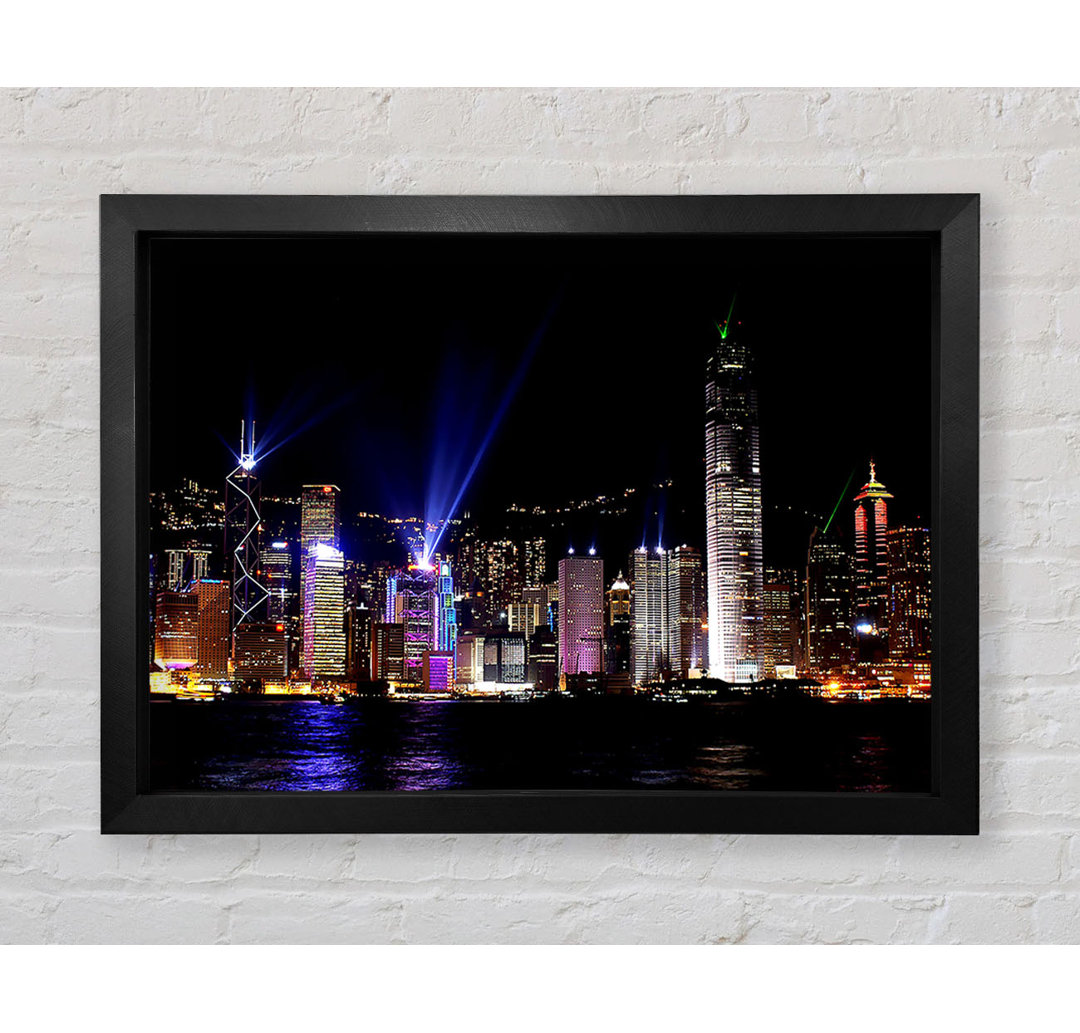 Skyline von Hongkong - Druck