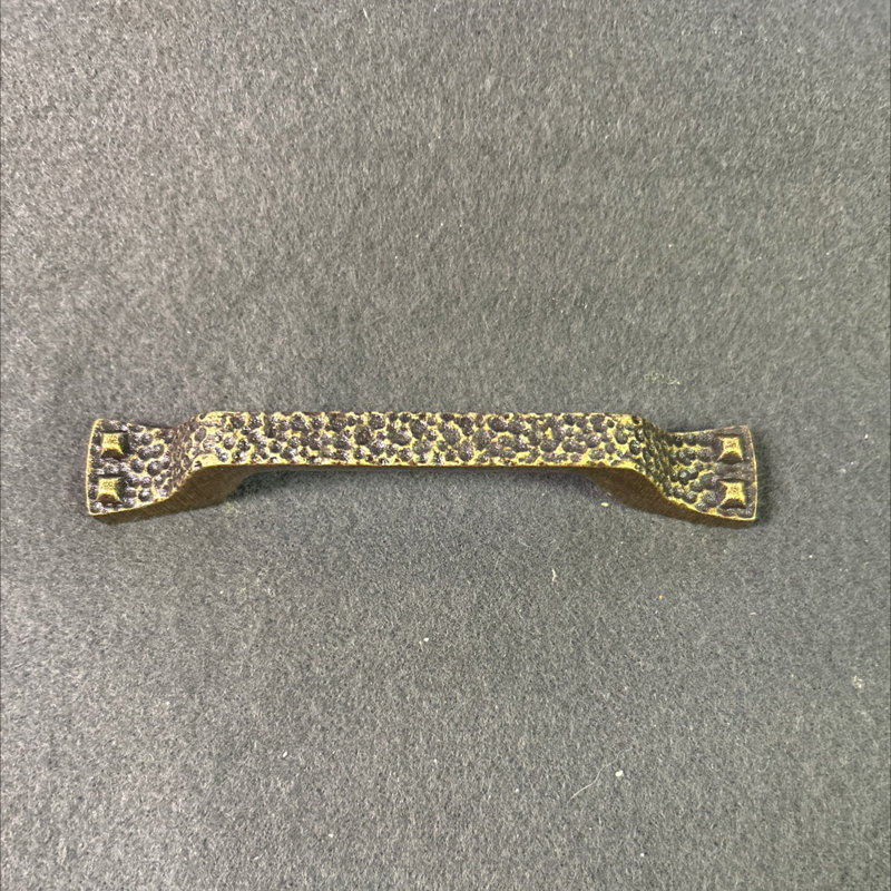 3" Rustic Pull, Antique Brass, 1 pack