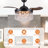Kaleb 42'' Ceiling Fan with Light Kit-1232433861