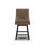 Tabouret de comptoir pivotant Aleksy-171885287