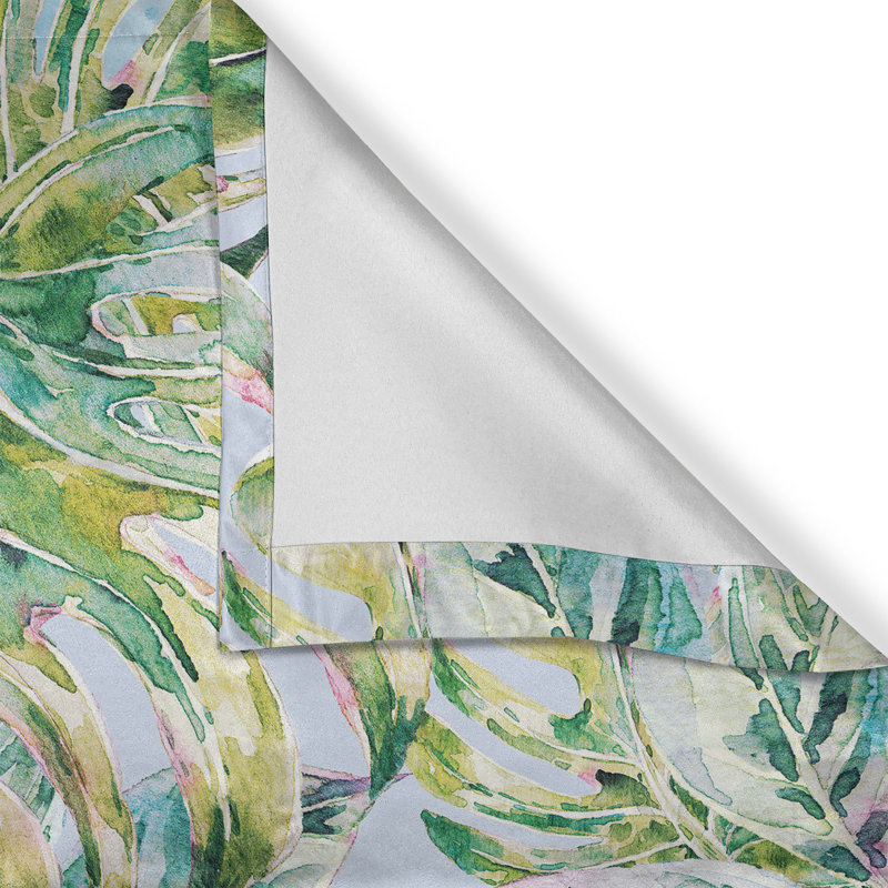 Semi Sheer Curtain Pair