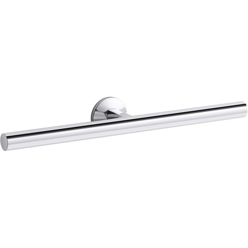Bras de serviette double Composants ™, Chrome poli