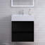 Ensemble de meuble-lavabo mural simple 24 po Babajide-1781099986