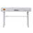 Metal Vanity Desk with One Drawer, White  On-Site