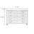 Modern Brown Solid Wood Accent Cabinet