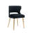 Khanya 19.75 " H Velvet Upholstered Oak Solid Wood Side Chair-1332638743