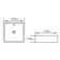 Unique 16.15'' White Ceramic Square Bathroom Sink with Overflow