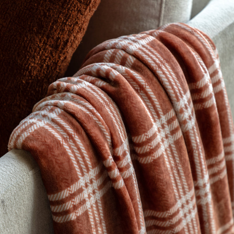 Throw Blanket, Red