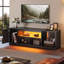 160cm LED TV Stand for TVs up to 70", Gaming Entertainment Center with PS5 Storage-790690061