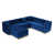 Velours bleu est en rupture de stock